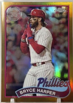 Bryce Harper [Gold Refractor] #62