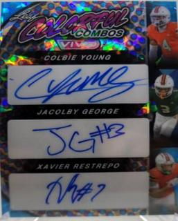 Colbie Young / Jacolby George / Xavier Restrepo
