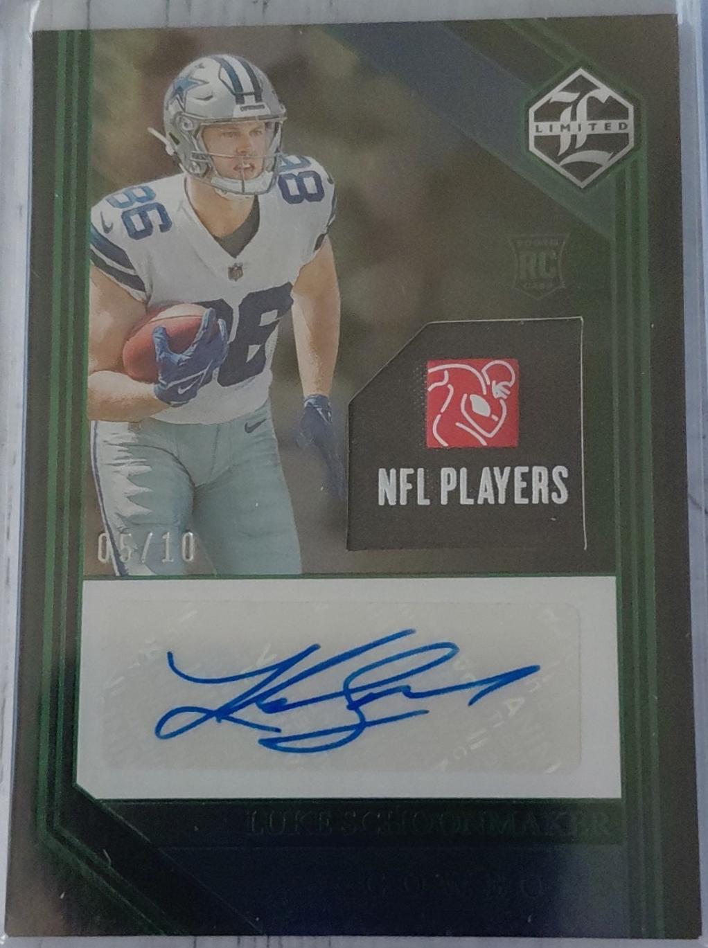 Luke Schoonmaker [Emerald Spotlight Rookie Patch Autograph] #123