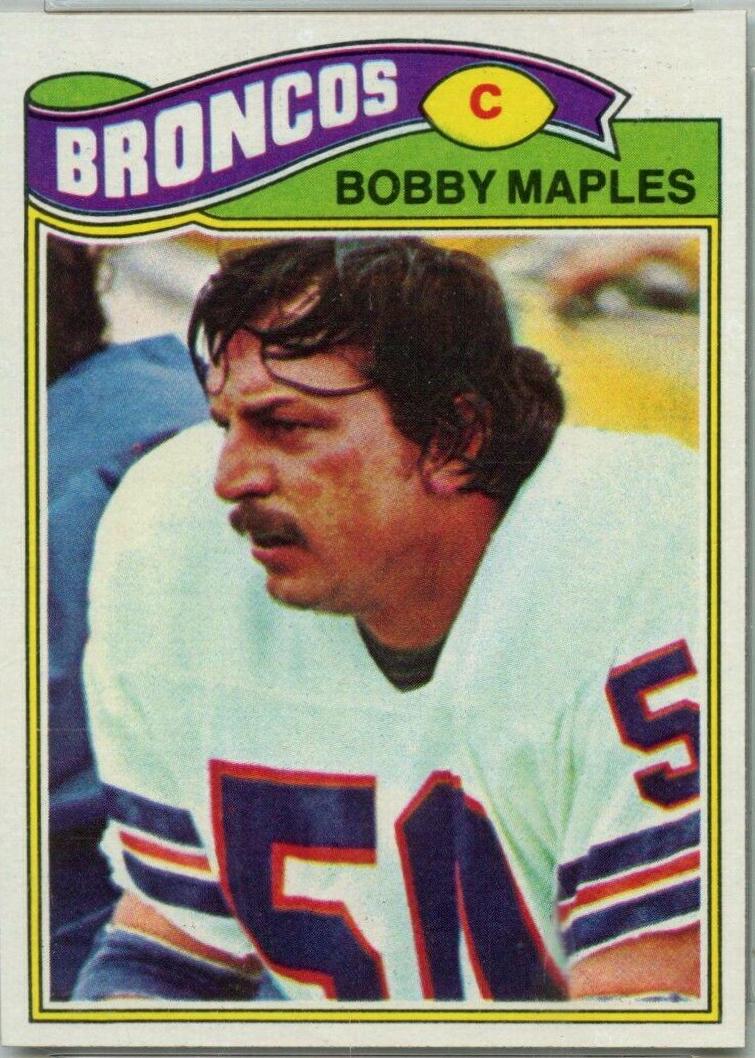 Bobby Maples #143 Football Cards 1977 Topps