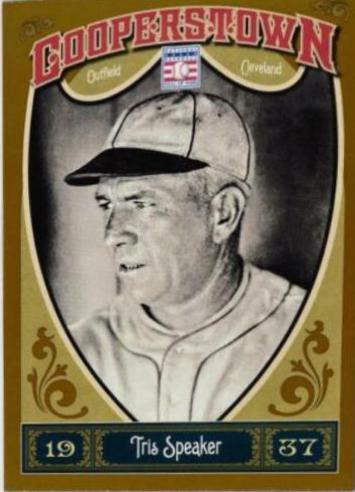 Tris Speaker #3 Baseball Cards 2013 Panini Cooperstown