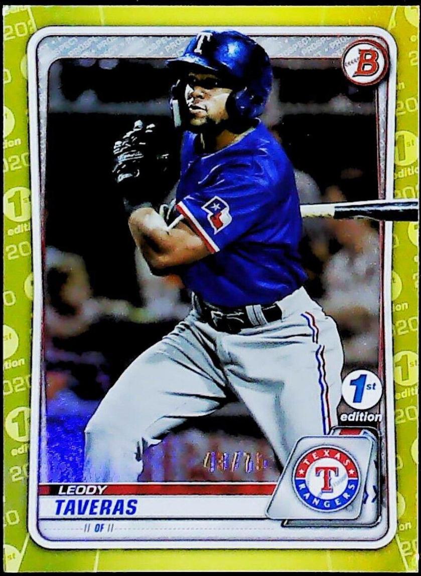 Leody Taveras [Yellow Foil] #BFE-127