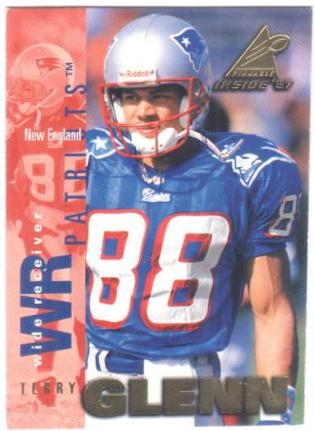 Terry Glenn #26 Football Cards 1997 Pinnacle Inside