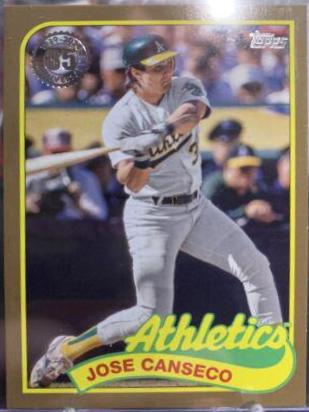 Jose Canseco [Gold] #89B-3