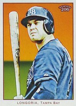 Evan Longoria #142 2009 Topps 206 Baseball