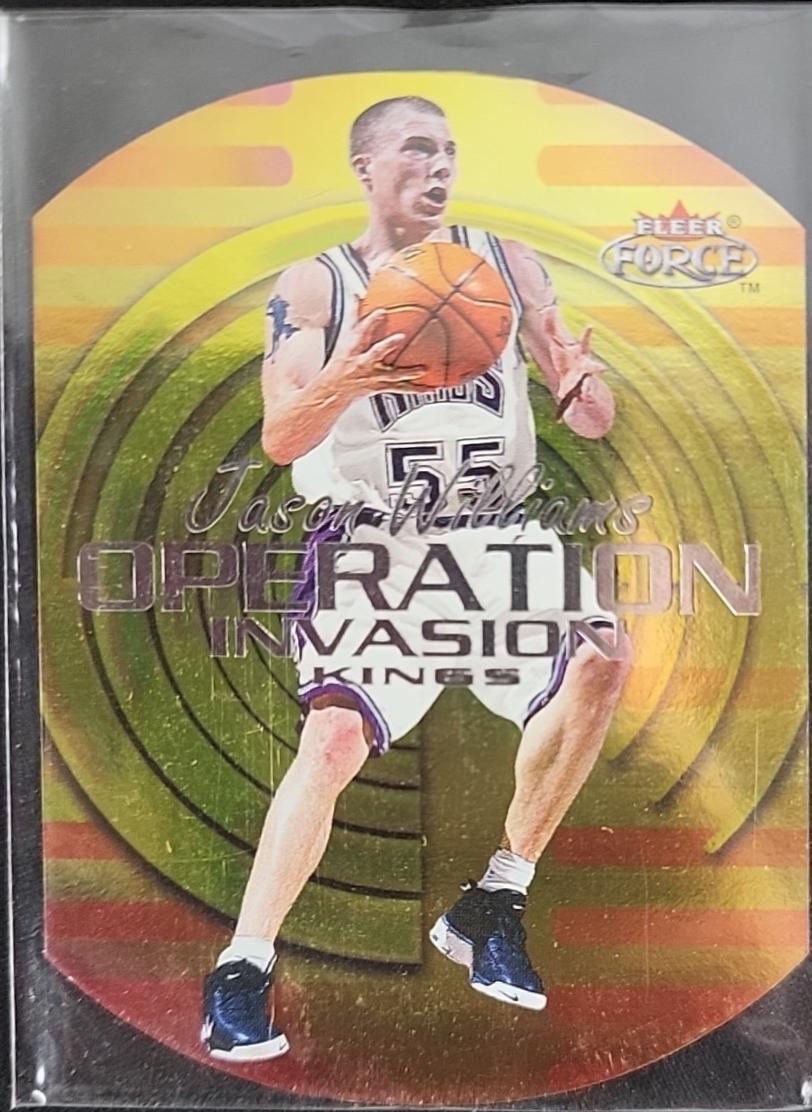 Jason Williams #9 Basketball Cards 1999 Fleer Force Operation Invasion