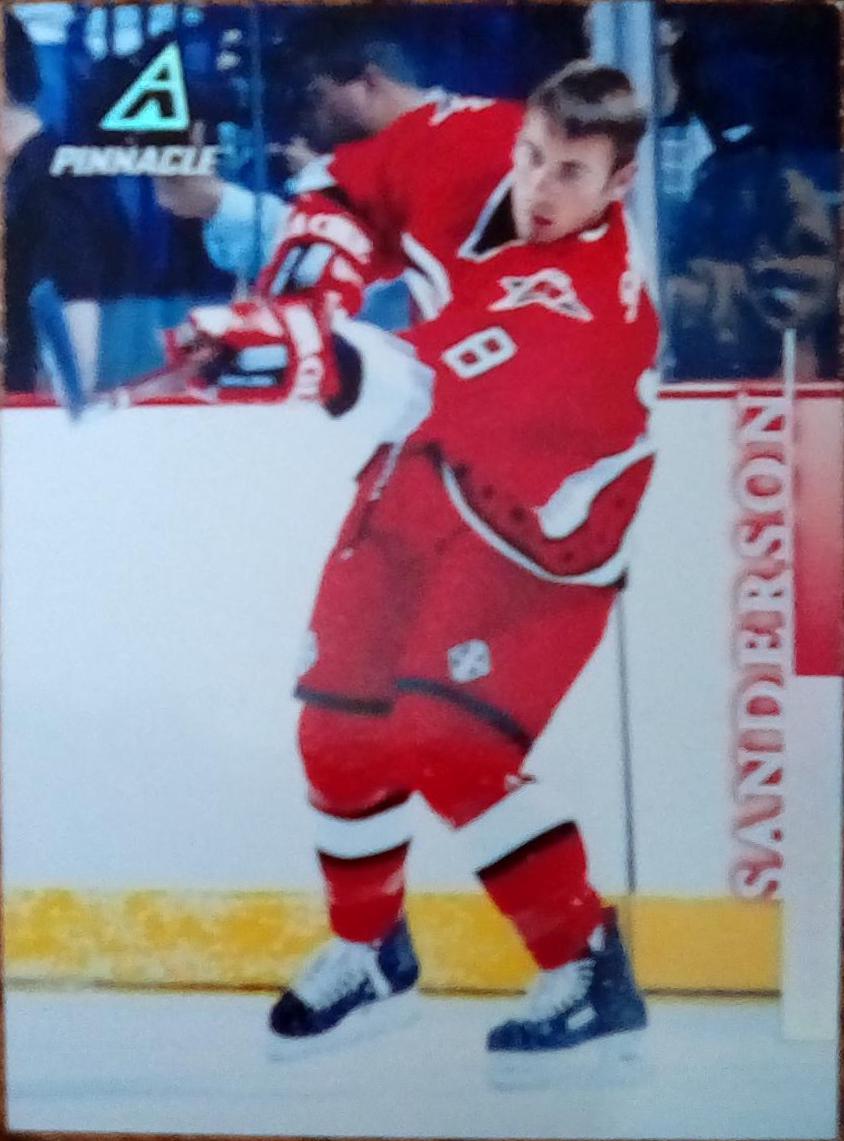 Geoff Sanderson #45 Hockey Cards 1997 Pinnacle
