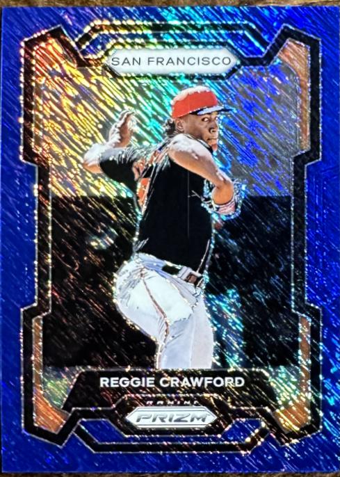 Reggie Crawford [Blue Shimmer FOTL] #278