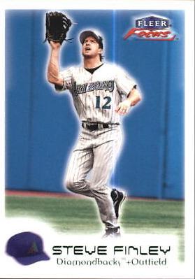 Steve Finley #27 Baseball Cards 2000 Fleer Focus