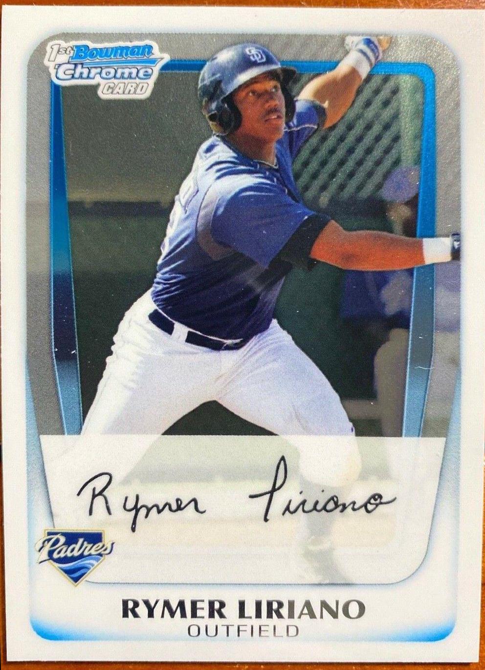 Rymer Liriano #BCP101 Baseball Cards 2011 Bowman Chrome Prospects