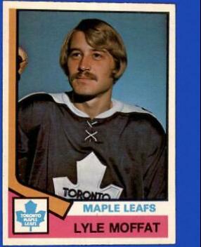 Lyle Moffat #379 Hockey Cards 1974 O-Pee-Chee