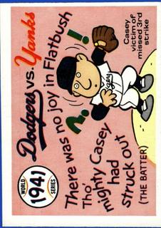1941 Yanks, Dodgers