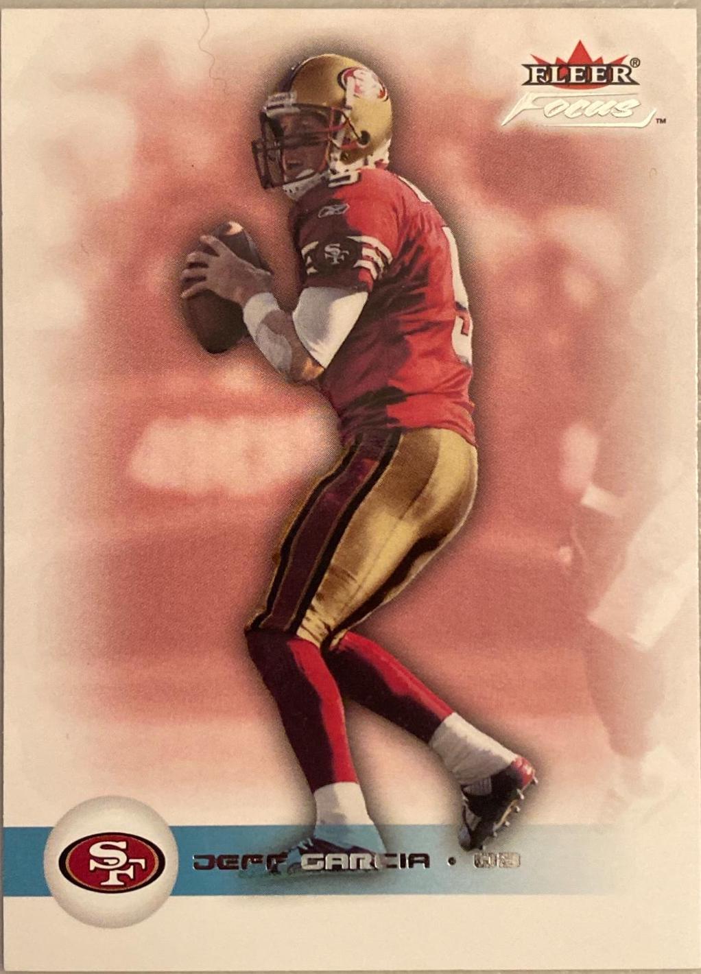 Jeff Garcia #25 2003 Fleer Focus Football