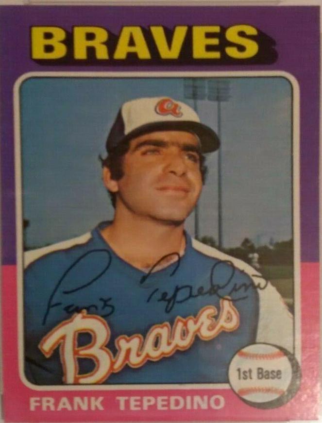 Frank Tepedino #9 Baseball Cards 1975 Topps Mini