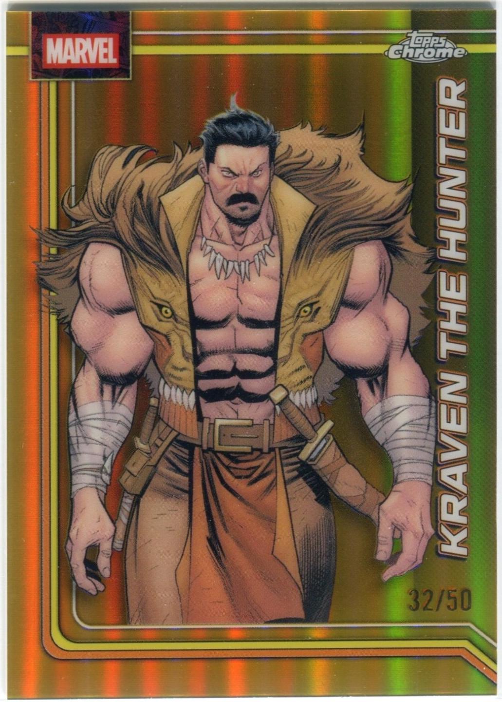 Kraven the Hunter Gold Refractor