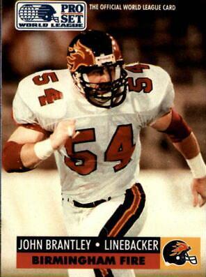 John Brantley #46 1991 Pro Set Wlaf Football