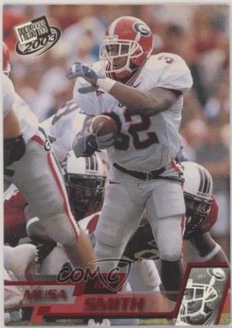 Musa Smith #T19 2003 Press Pass Football