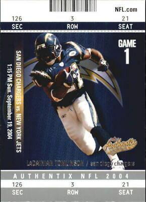 LaDainian Tomlinson #94 2004 Fleer Authentix Football