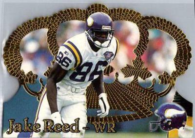 Jake Reed #3 Football Cards 1995 Pacific Crown Royale