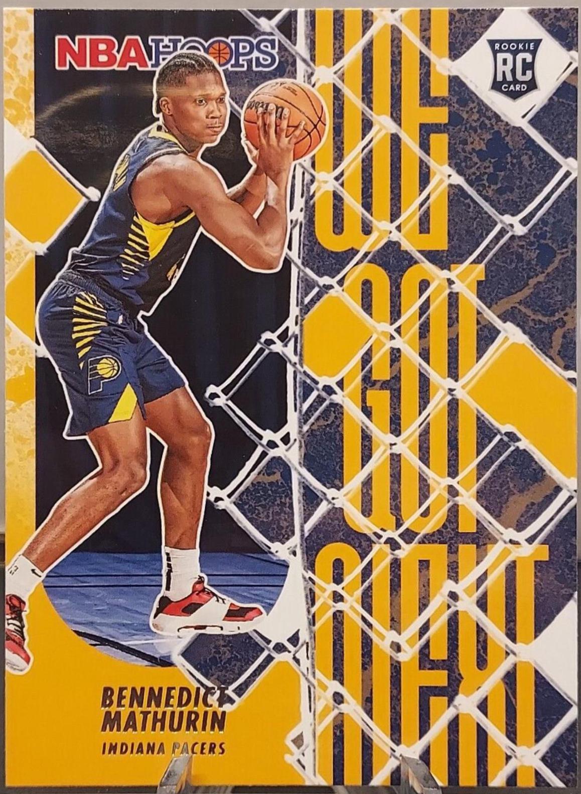 Bennedict Mathurin #6 Basketball Cards 2022 Panini Hoops We Got Next