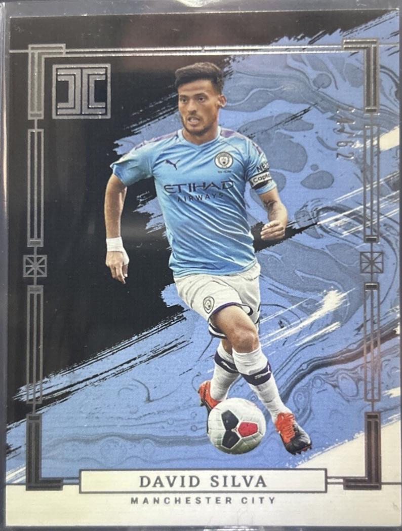 David Silva #147 2023 Panini Impeccable Premier League