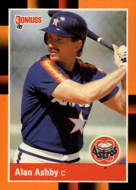 Alan Ashby #8 Baseball Cards 1988 Donruss Baseball's Best