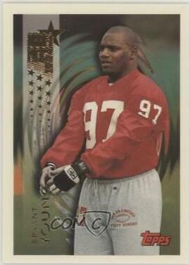 Bryant Young #356 Football Cards 1994 Topps