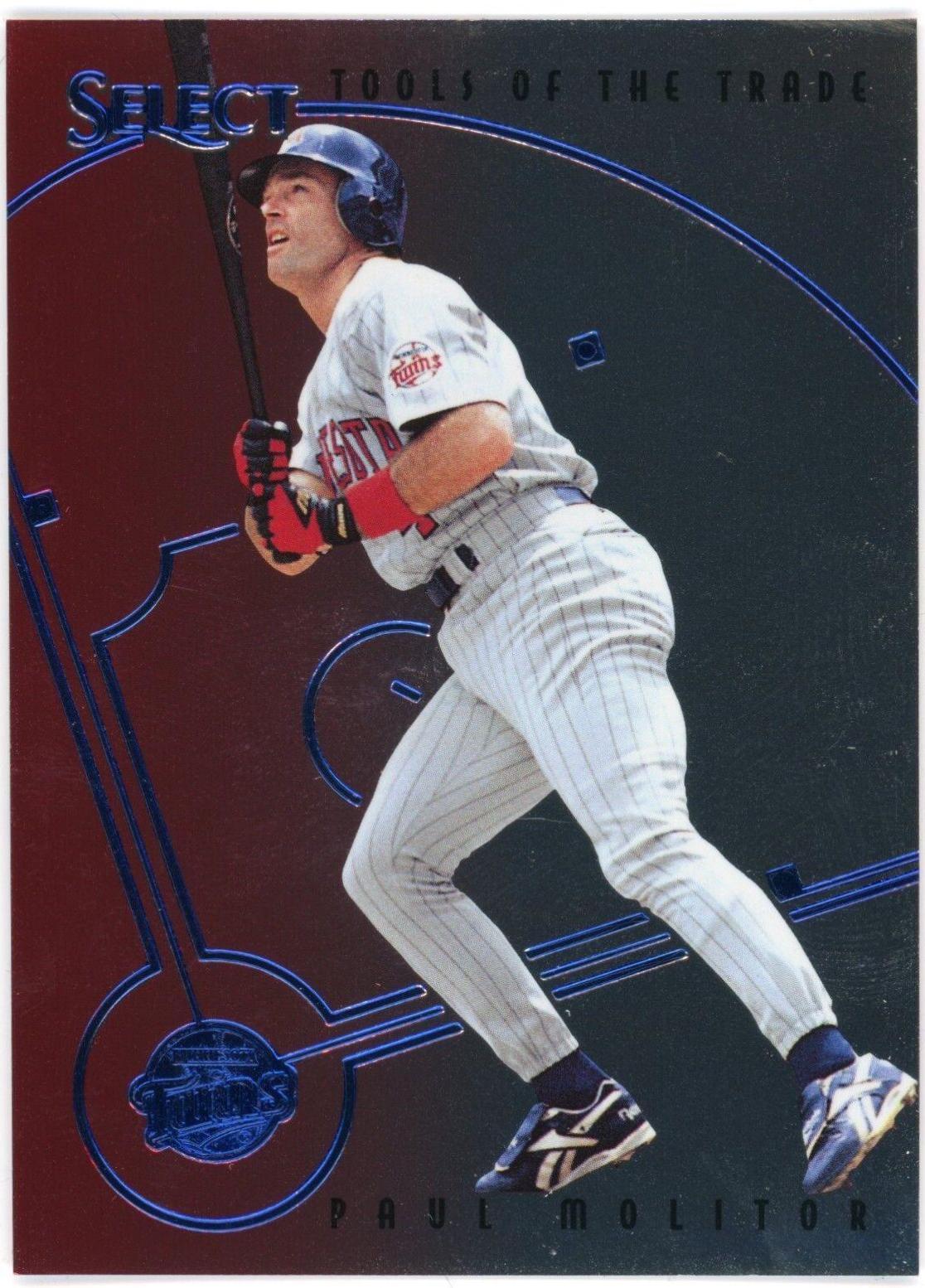 Paul Molitor #15 Baseball Cards 1997 Select Tools of the Trade