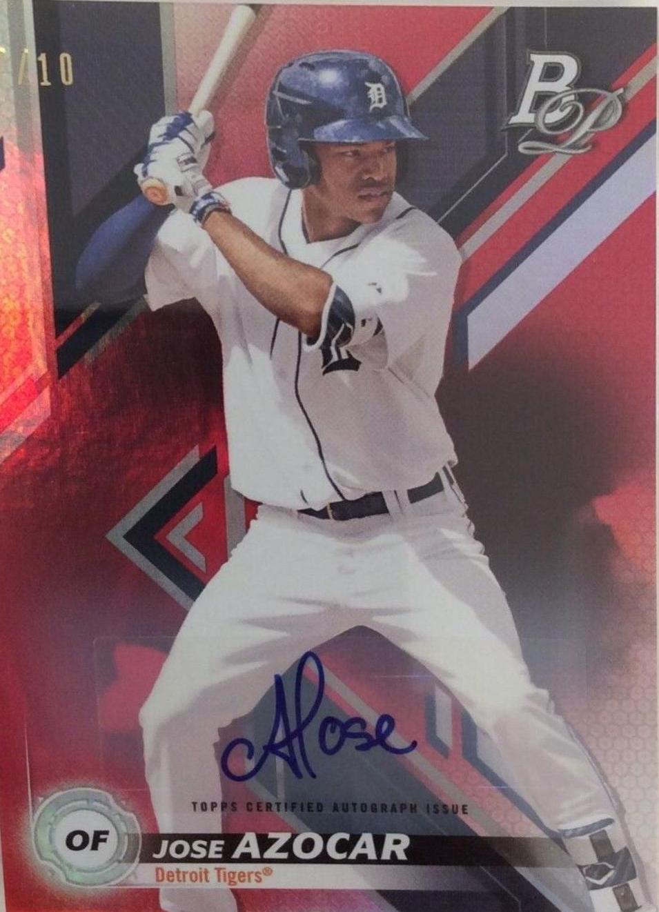 Jose Azocar [Autograph Red] #TOP-29