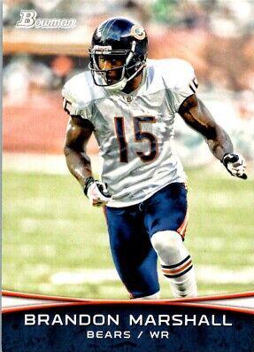 Brandon Marshall #5 Football Cards 2012 Bowman