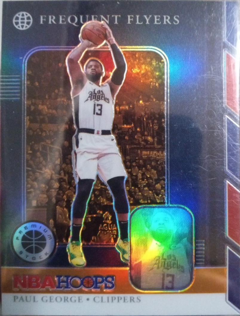 Paul George #6 Basketball Cards 2020 Panini Hoops Frequent Flyers