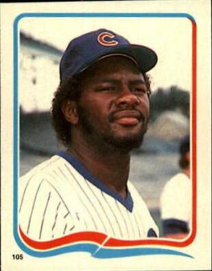Lee Smith #105 1985 Fleer Star Stickers Baseball