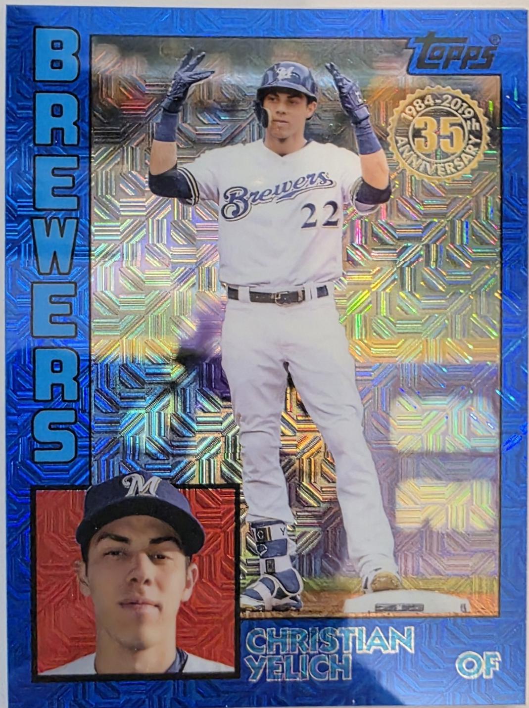Christian Yelich [Blue Refractor] #T84-16