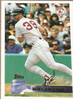 Mike Greenwell #143 1996 Topps Baseball
