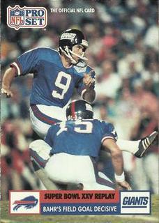 Bahr's Field Goal Decisive