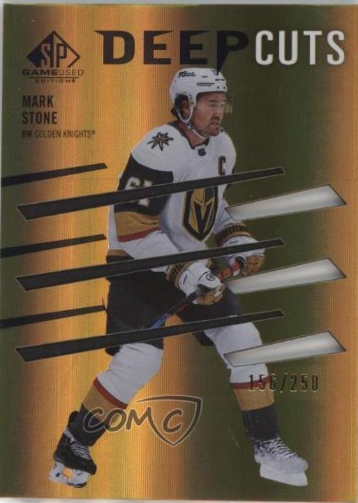Mark Stone #DC-96 Hockey Cards 2023 SP Game Used Deep Cuts