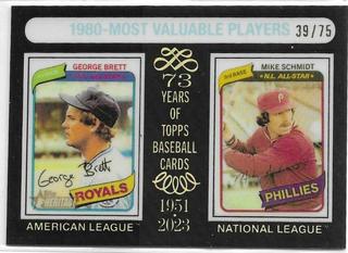 George Brett / Mike Schmidt