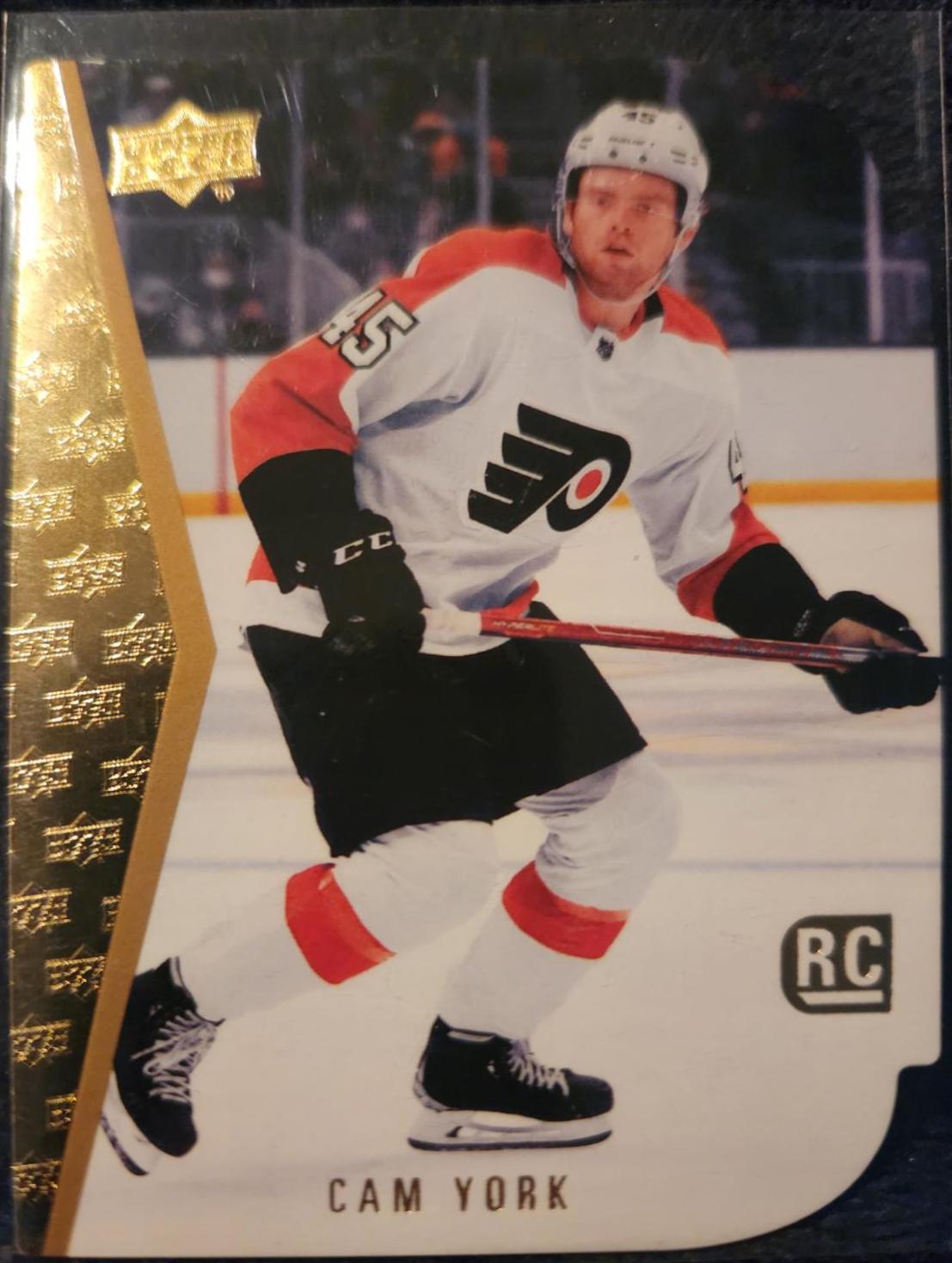 Cam York #RDT-11 Hockey Cards 2021 Upper Deck 1994-95 Rookie Die Cuts