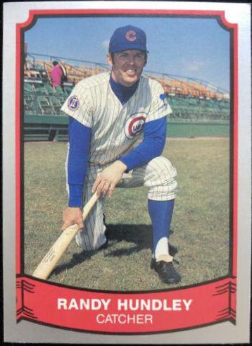 Randy Hundley #207 1989 Pacific Legends Baseball