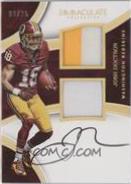Josh Doctson #JD Football Cards 2016 Panini Immaculate Signature Patches