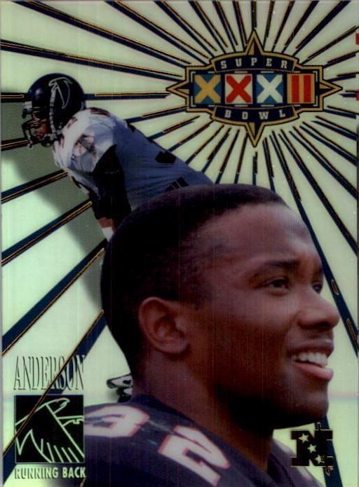 Jamal Anderson #1 Football Cards 1998 Collector's Edge Super Bowl Cardshow