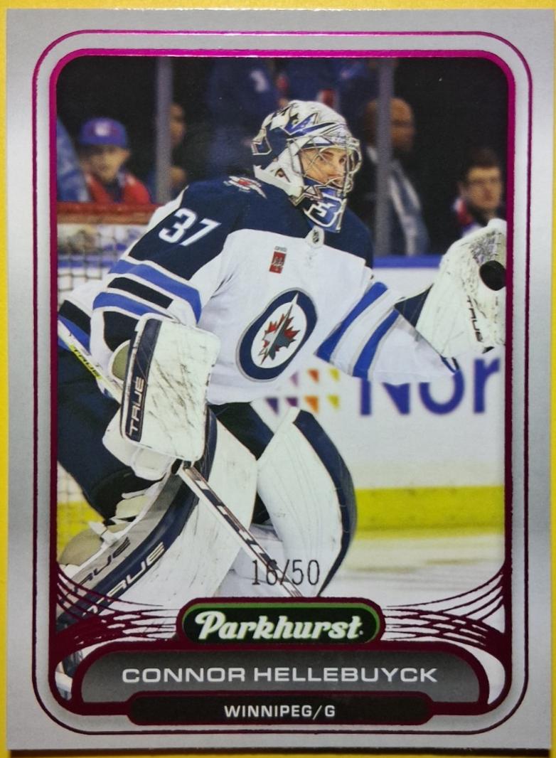 Connor Hellebuyck #317 2023-24 Parkhurst Hockey