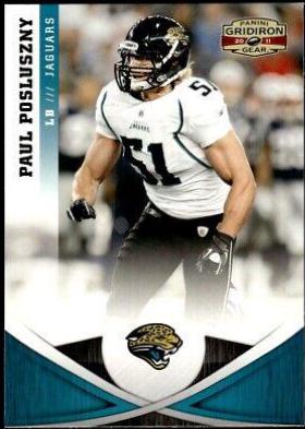 Paul Posluszny #42 Football Cards 2011 Panini Gridiron Gear