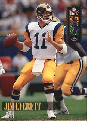 Jim Everett #51 Football Cards 1994 Classic NFL Experience