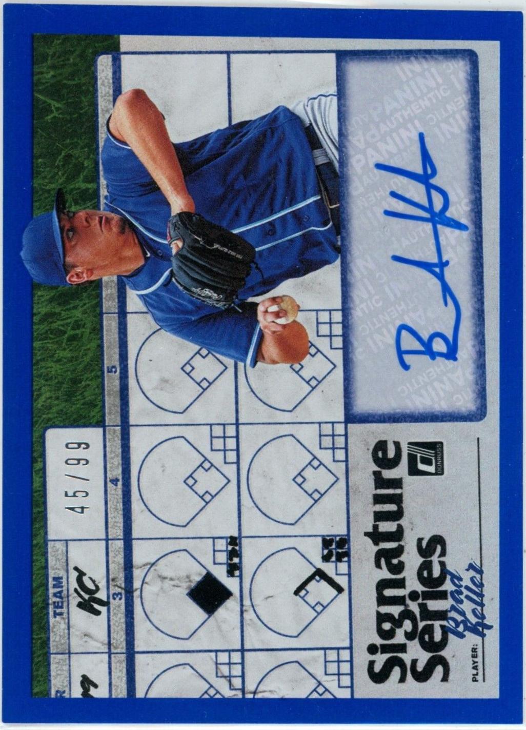 Brad Keller #SS-BK Baseball Cards 2019 Panini Donruss Signature Series