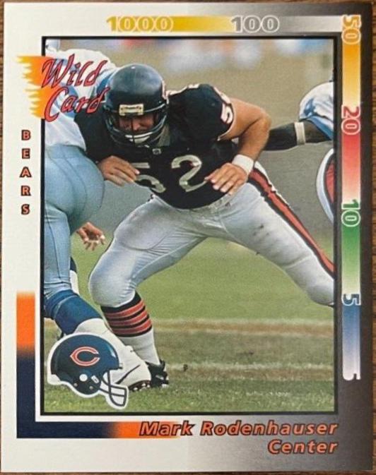 Mark Rodenhauser #442 Football Cards 1992 Wild Card