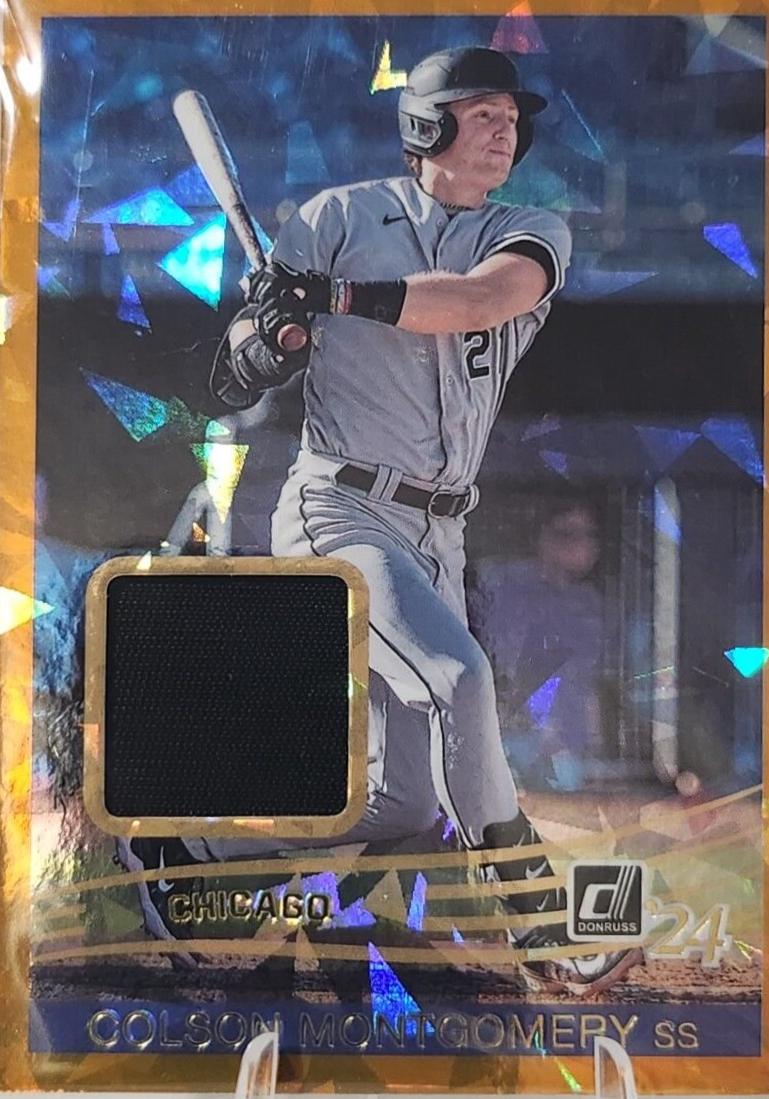 Colson Montgomery #4 Baseball Cards 2024 Donruss Retro 1984 Materials