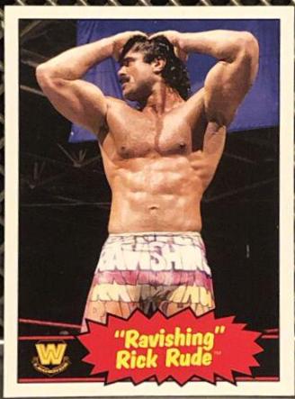 Ravishing Rick Rude #98 Wrestling Cards 2012 Topps Heritage WWE
