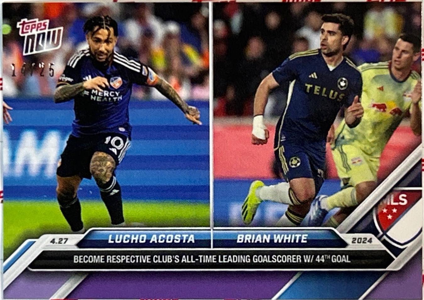 Lucho Acosta / Brian White [Orange] #42