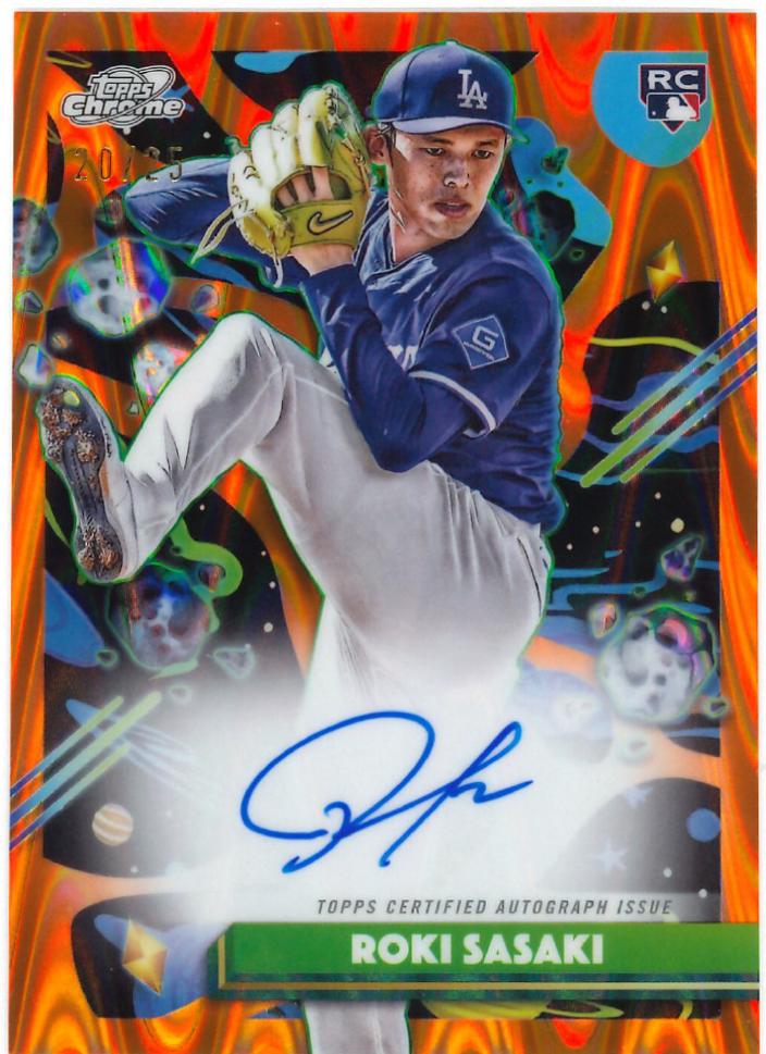 Roki Sasaki [Orange Galactic Refractor] #CCA-RS